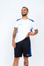 Remera Dry Fit INDIA - Blanco con Azul en internet