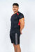 Remera Dry Fit INDIA - Negra C/Rojo - Webb Ellis Shop