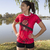 Camiseta Rugby Femenino Rosa Coral - comprar online