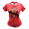 Camiseta Rugby Femenino Rosa Coral