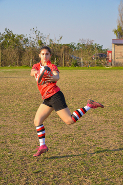 Imagen de Camiseta Rugby Femenino Rosa Coral