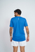 Remera Dry Fit INDIA - Azul Francia c/Blanco - comprar online