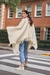 Poncho de Llama y Oveja Natural - comprar online