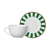 Xícara de chá 200ml com Stripe Verde Alleanza - comprar online