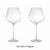 Cj 02 Taças p/ Vinho em Cristal Elegance Lartisan 880ml