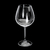 Taça para Vinho Bordeaux cristal Bohemia Colibri 650ml - comprar online