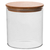 Pote Borosilicato tampa de Bambu 0,75l