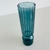 Vaso vidro Azul Cilindro Canelado 5x17cm na internet