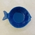 Petisqueira peixe em cerâmica Ocean azul 20x14cm na internet