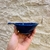 Petisqueira peixe em cerâmica Ocean azul 14x11cm - comprar online