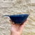 Petisqueira peixe em cerâmica Ocean azul 20x14cm - comprar online