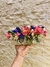 Vaso de flores em acrílico retangular 10 furos - 22cm - loja online
