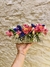 Vaso de flores em acrílico retangular 10 furos - 22cm - Ateliê Sweet Home