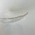 Prato sobremesa vidro 21cm martelado com borda dourada - Ateliê Sweet Home