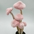 Enfeite Cogumelo rosa 24cm - Ateliê Sweet Home