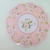 Kit 2 Lugares - Estampa Flower cor rosa - total 4 peças - comprar online