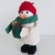 Boneco de Neve de tricot com presente na internet