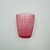 Conjunto 6 copos de vidro Pérola Rosa 300ml - Ateliê Sweet Home