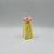 Vaso cerâmica com flor 11cm - Ateliê Sweet Home