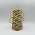 Imagem do Vaso Decorativo fibra natural verde e bege 20cm