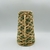 Vaso Decorativo fibra natural verde e bege 20cm - loja online