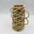 Vaso Decorativo fibra natural verde e bege 20cm - comprar online