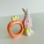Porta guardanapo de cerâmica coelho colorido - comprar online