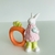 Porta guardanapo de cerâmica coelho colorido na internet
