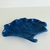 Petisqueira Folha em cerâmica azul 3,8x21x18cm - comprar online