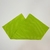 Guardanapo de tecido 100% algodão cor Verde Poá Branco - comprar online