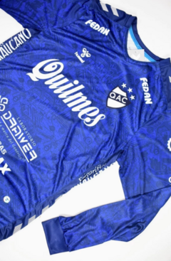 Camiseta Suplente Quilmes Hummel 2023 Manga Larga - comprar online