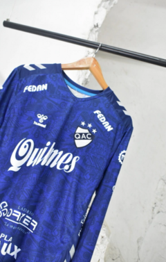 Camiseta Suplente Quilmes Hummel 2023 Manga Larga - Tienda Ascenso