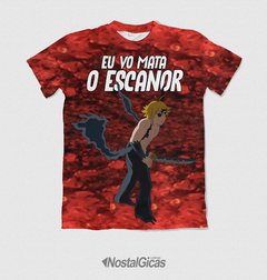 Camisa Meliodas Assault Mode - Eu Vo Mata o Escanor - Red