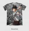 Camisa Exclusiva Levi Ackerman Mangá - Ready to Battle