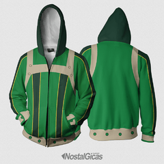 Moletom Uniforme Asui Tsuyu Boku no Hero Academia