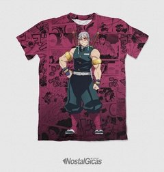 Camisa Exclusiva Tengen Uzui - Hashira do Som Mangá