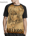 Camisa Raglan Meliodas Procurado Estampa Total Frente