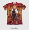 Camisa Exclusiva Kyojuro Rengoku - Hashira das Chamas Mangá