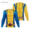 Camisa Manga Longa Uniforme Wolverine