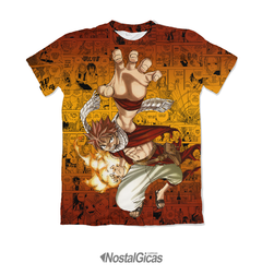 Camisa Exclusiva Natsu Dragneel - Dragon Slayer Mangá