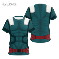 Camisa Uniforme Izuku Midoriya (Deku)