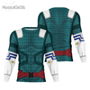 Camisa Manga Longa Uniforme Izuku Midoriya (Deku)