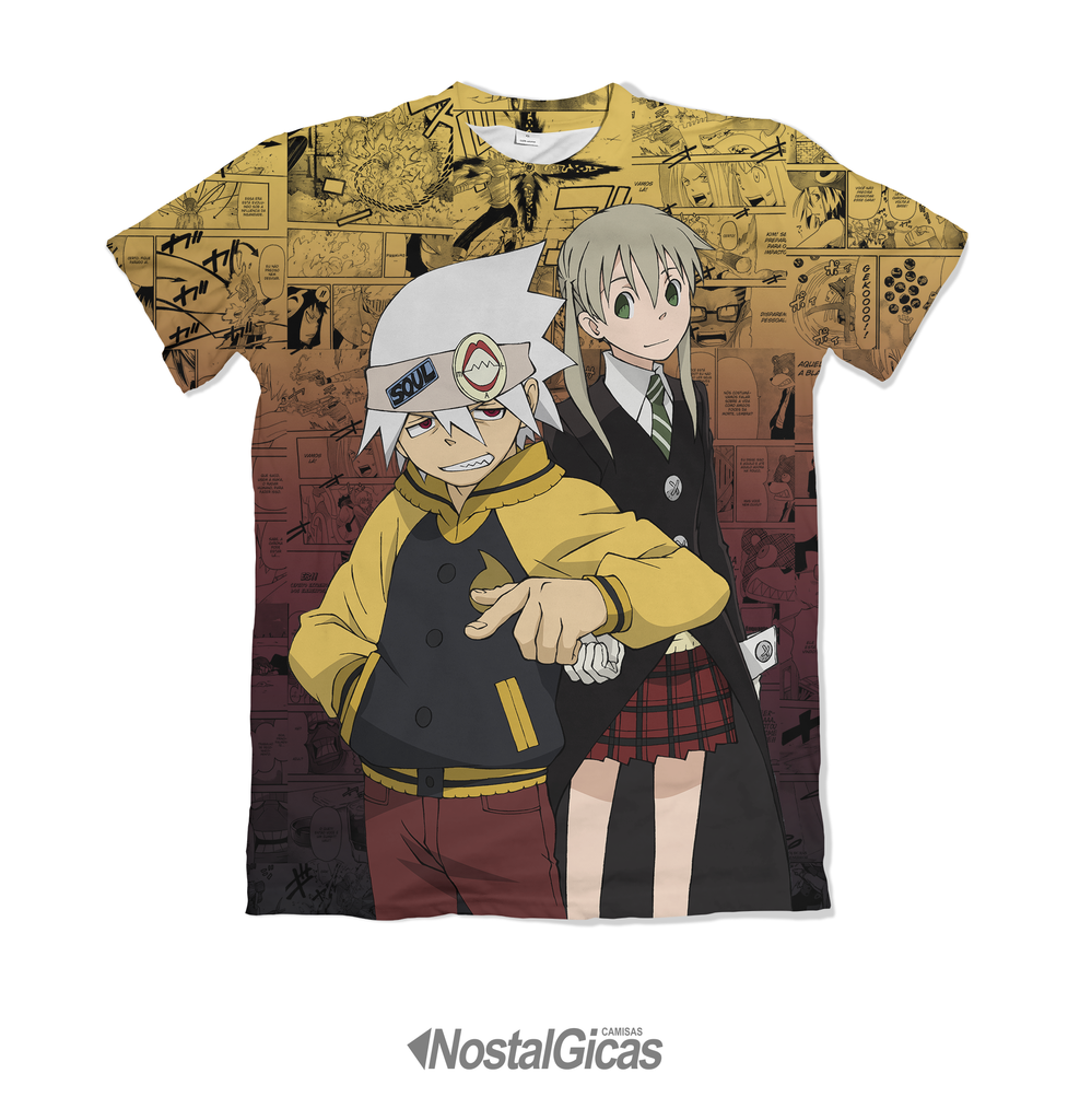 Camiseta Camisa Soul Eater Anime Personagens