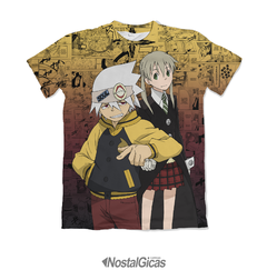 Camisa Exclusiva Soul & Maka - Soul Eater Mangá M3