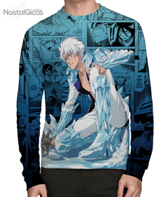 Camisa Manga Longa Toushirou Hitsugaya Mangá