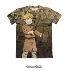 Camisa Exclusiva Thorfinn Criança - Vinland Saga Mangá