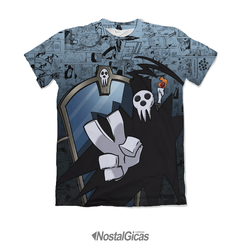 Camisa Exclusiva Shinigami - Soul Eater Mangá