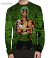 Camisa Manga Longa Roronoa Zoro Mangá