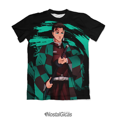 Camisa Crossover Eren Jaeger - Tanjiro Kamado