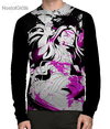 Camisa Manga Longa Splash Nezuko Kamado - Demon Slayer